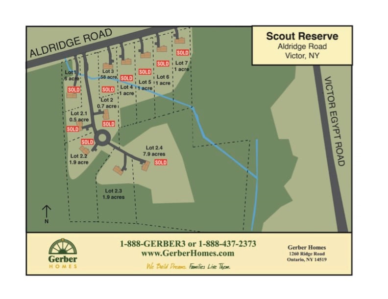 Scout Reserve in Victor, NY Gerber Homes